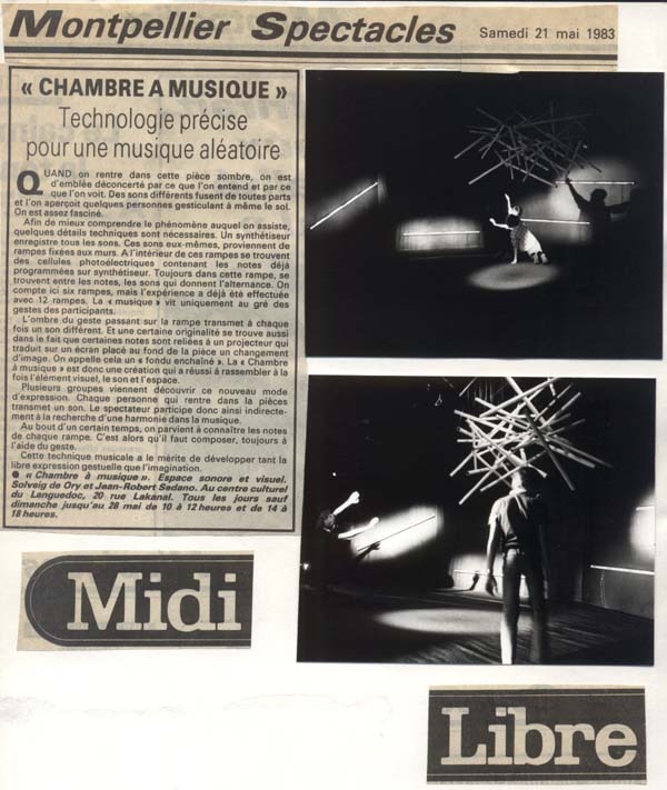Chambre &agrave; Musique