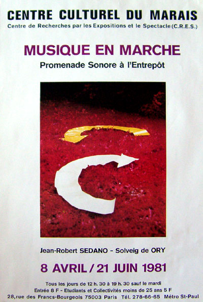 Affiche Musique en Marche Paris