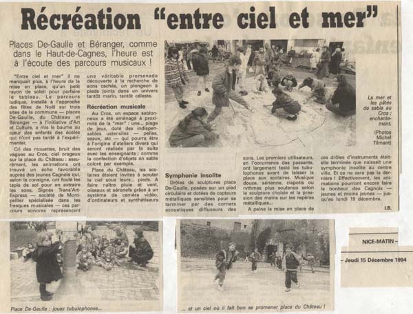 Ciel-Nice Matin- 15 dec 1994