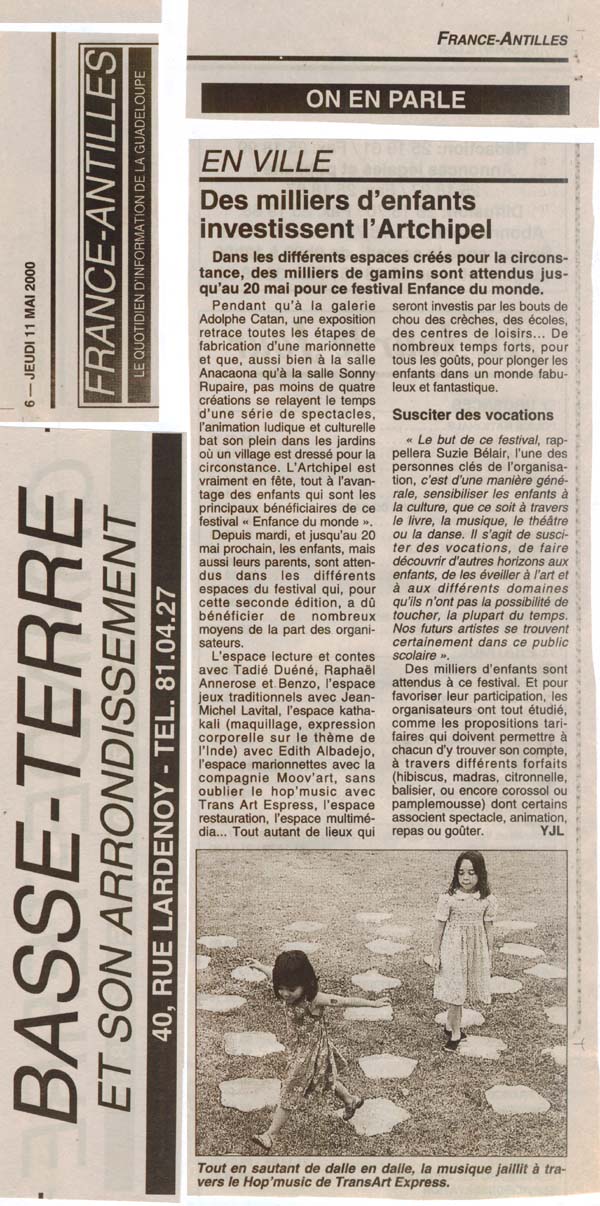 France Antilles-11-05-2000